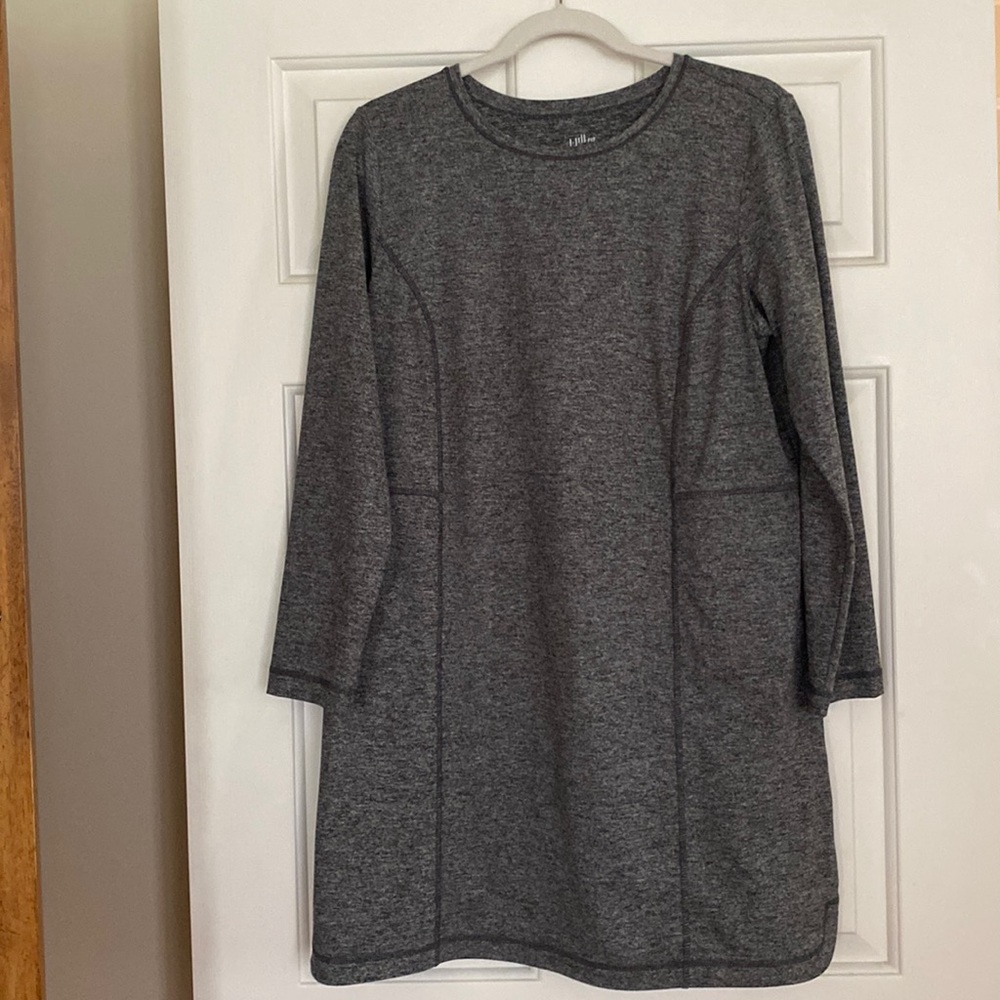 J. Jill Gray Knit Dress